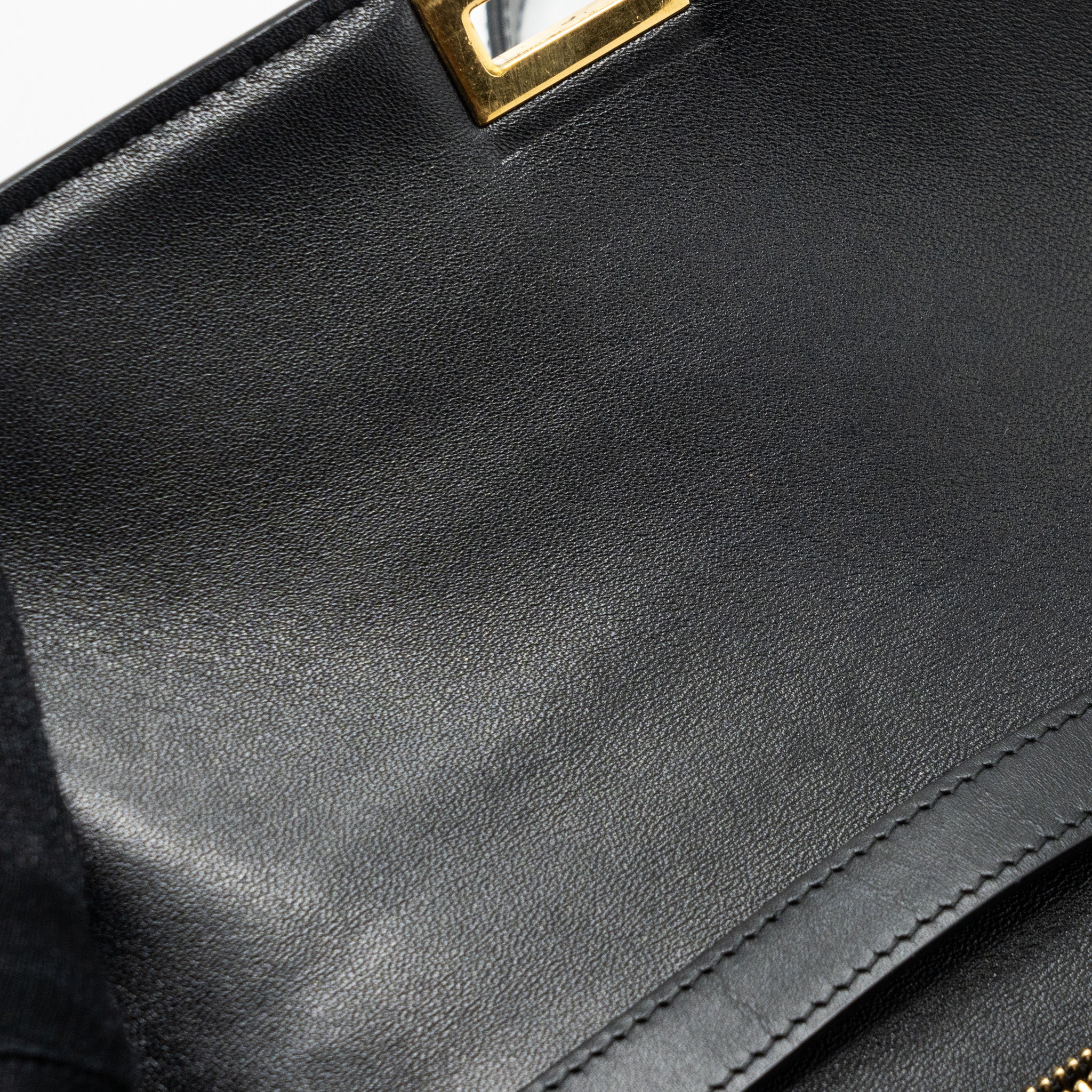 CELINE MEDIUM CLASSIC BOX BAG CALFSKIN BLACK GHW