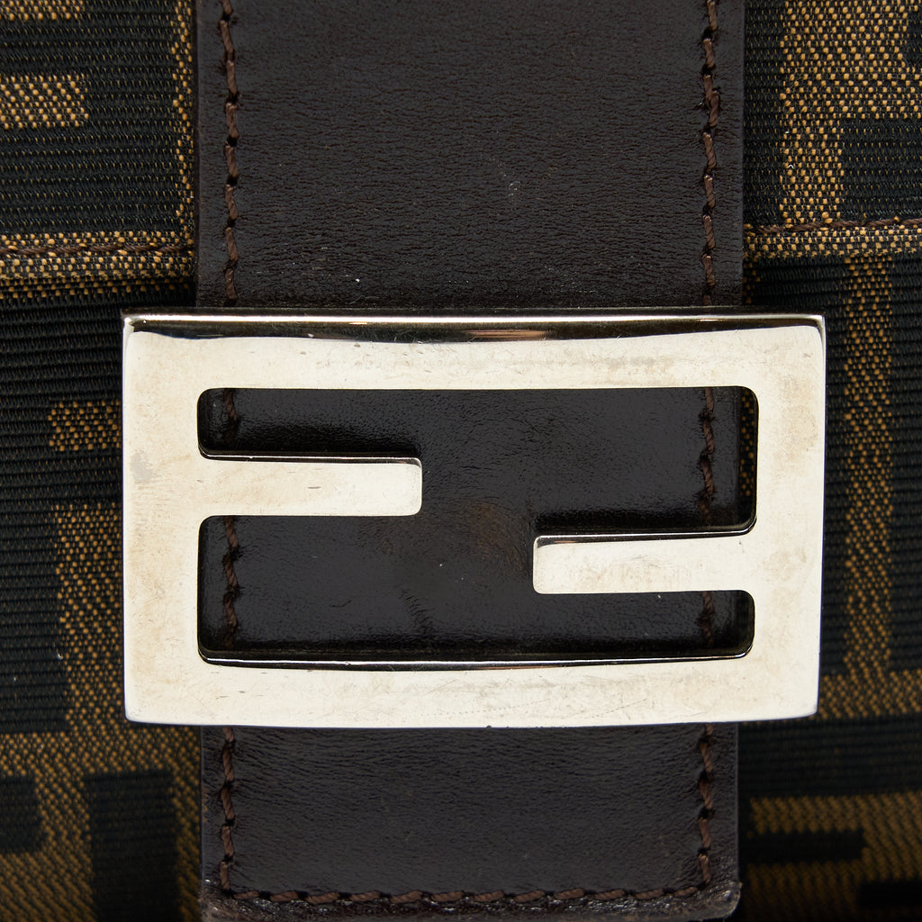 FENDI VINTAGE BAGUETTE BAG FF JACQUARD FABRIC SHW