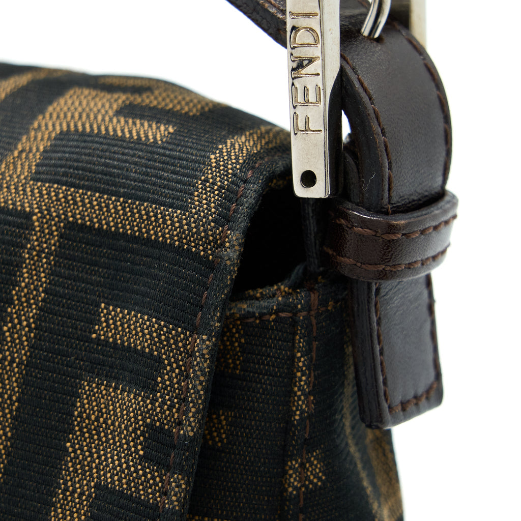 FENDI VINTAGE BAGUETTE BAG FF JACQUARD FABRIC SHW