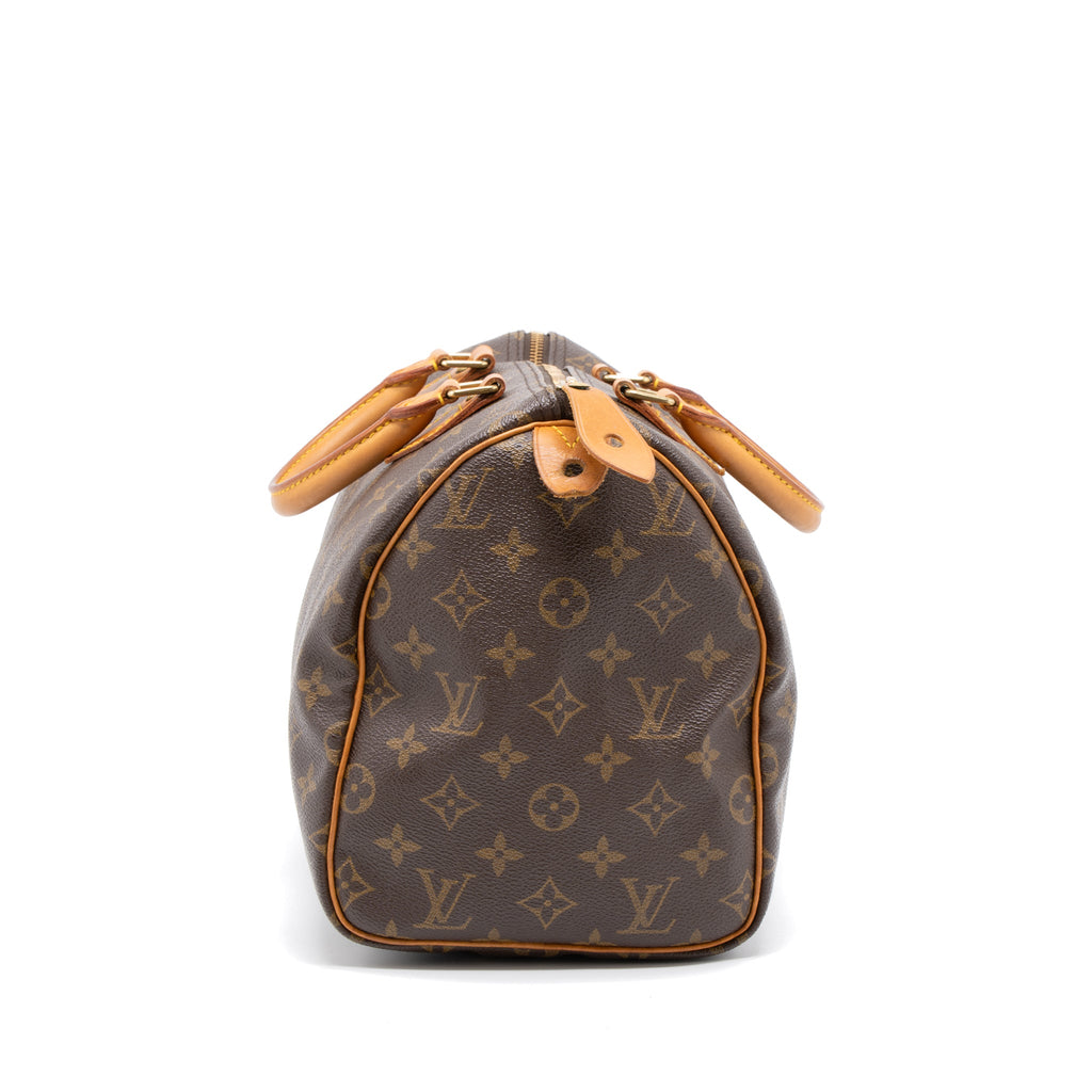LOUIS VUITTON SPEEDY 30 MONOGRAM CANVAS GHW