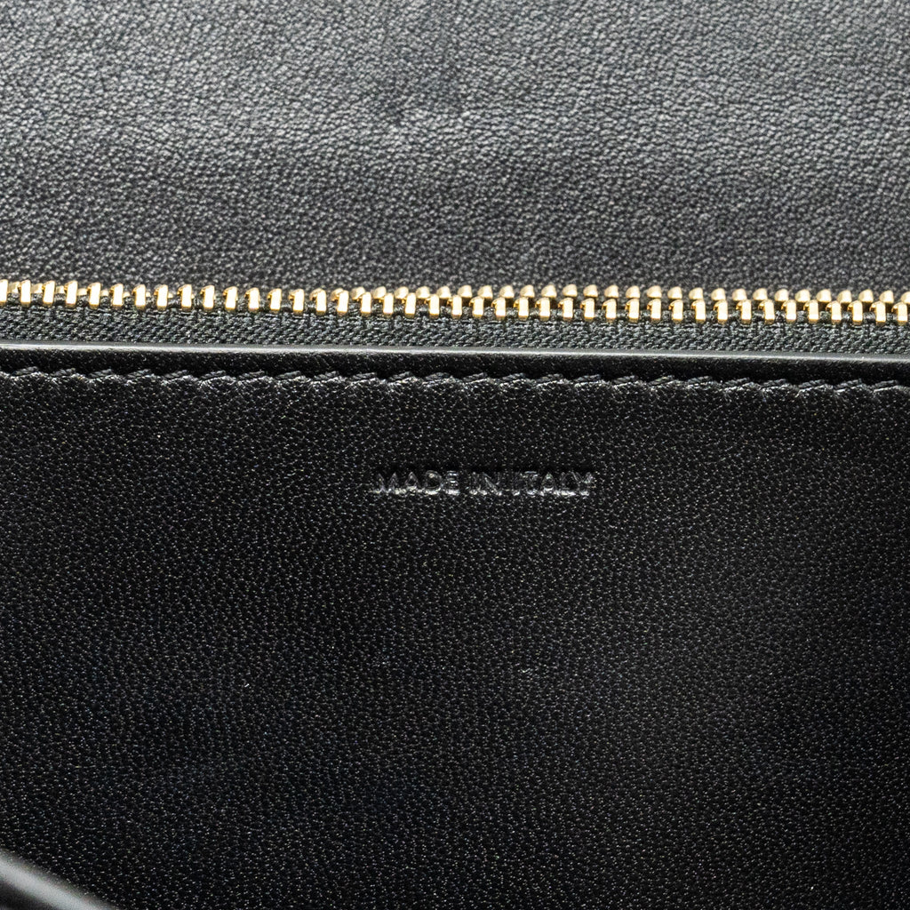 CELINE MEDIUM CLASSIC BOX BAG CALFSKIN BLACK GHW