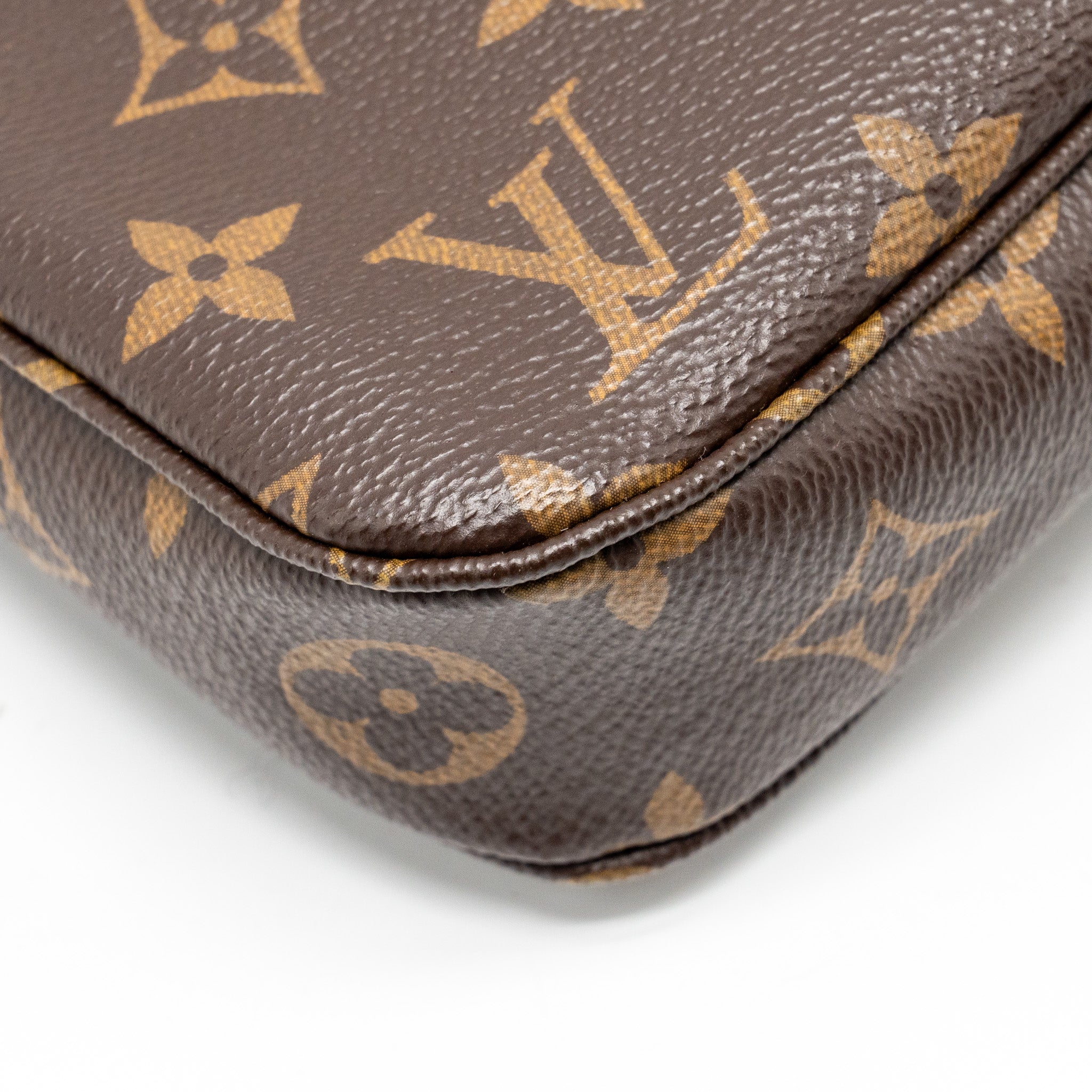 LOUIS VUITTON POCHETTE ACCESSORIES MONOGRAM CANVAS GHW