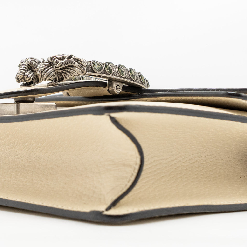 GUCCI MINI DIONYSUS BAG CALFSKIN WHITE SHW