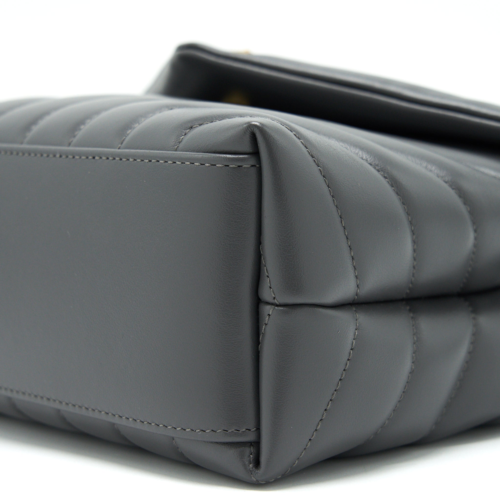 SAINT LAURENT SMALL LOU LOU BAG STORM COLOUR GHW