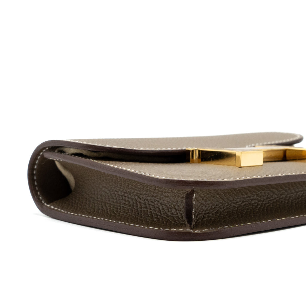 HERMES CONSTANCE SLIM EPSOM ETOUPE GHW
