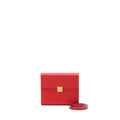 HERMES CLIC 16 WALLET MYSORE RED GHW