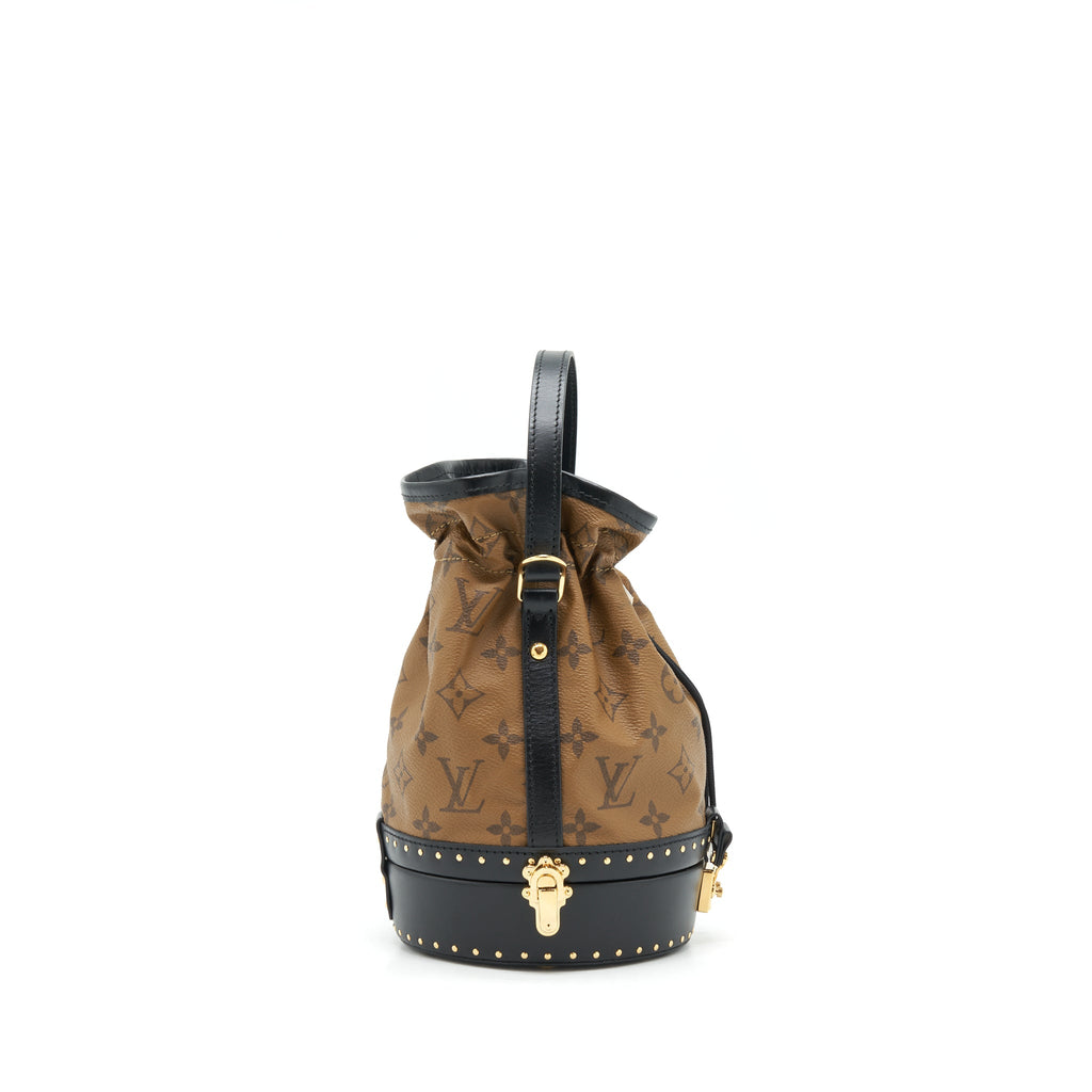 LOUIS VUITTON PETIT NOE BUCKET TRUNK MONOGRAM REVERSE CANVAS LIMITED EDITION