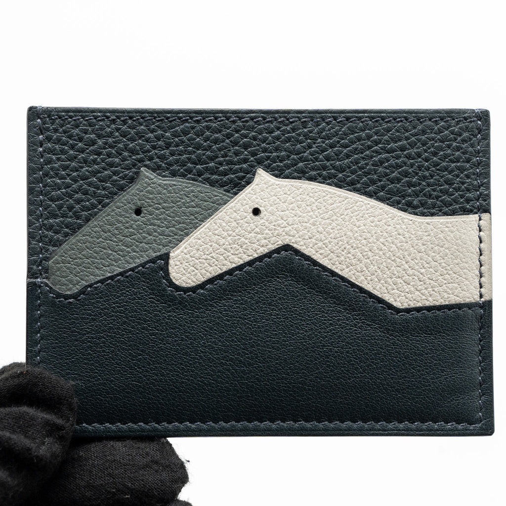 HERMES LES PETITES CHEVAUS CARD HOLDER MULTICOLOUR
