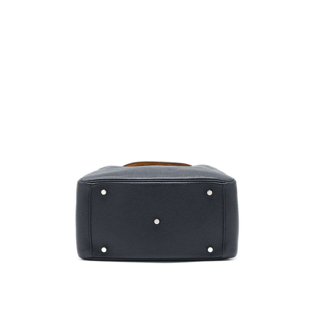 HERMES LINDY 30 CLEMENCE BLACK/TOFFEE SHW