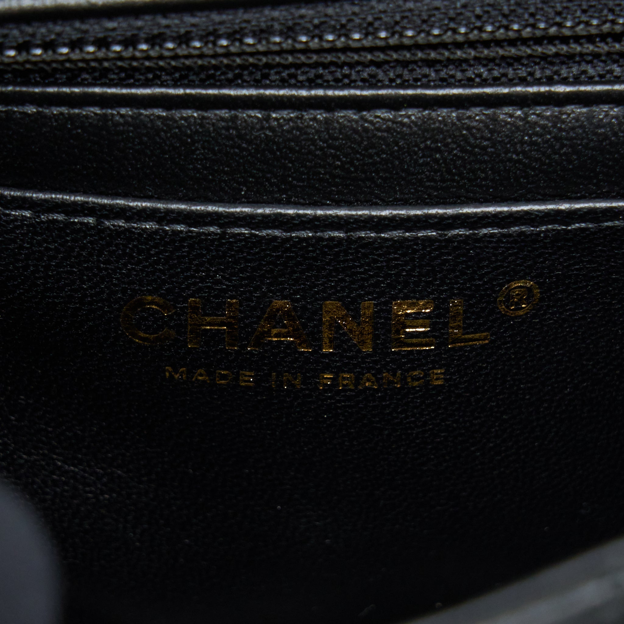 CHANEL MINI RECTANGULAR FLAP BAG LAMBSKIN BLACK LGHW (MICROCHIP)