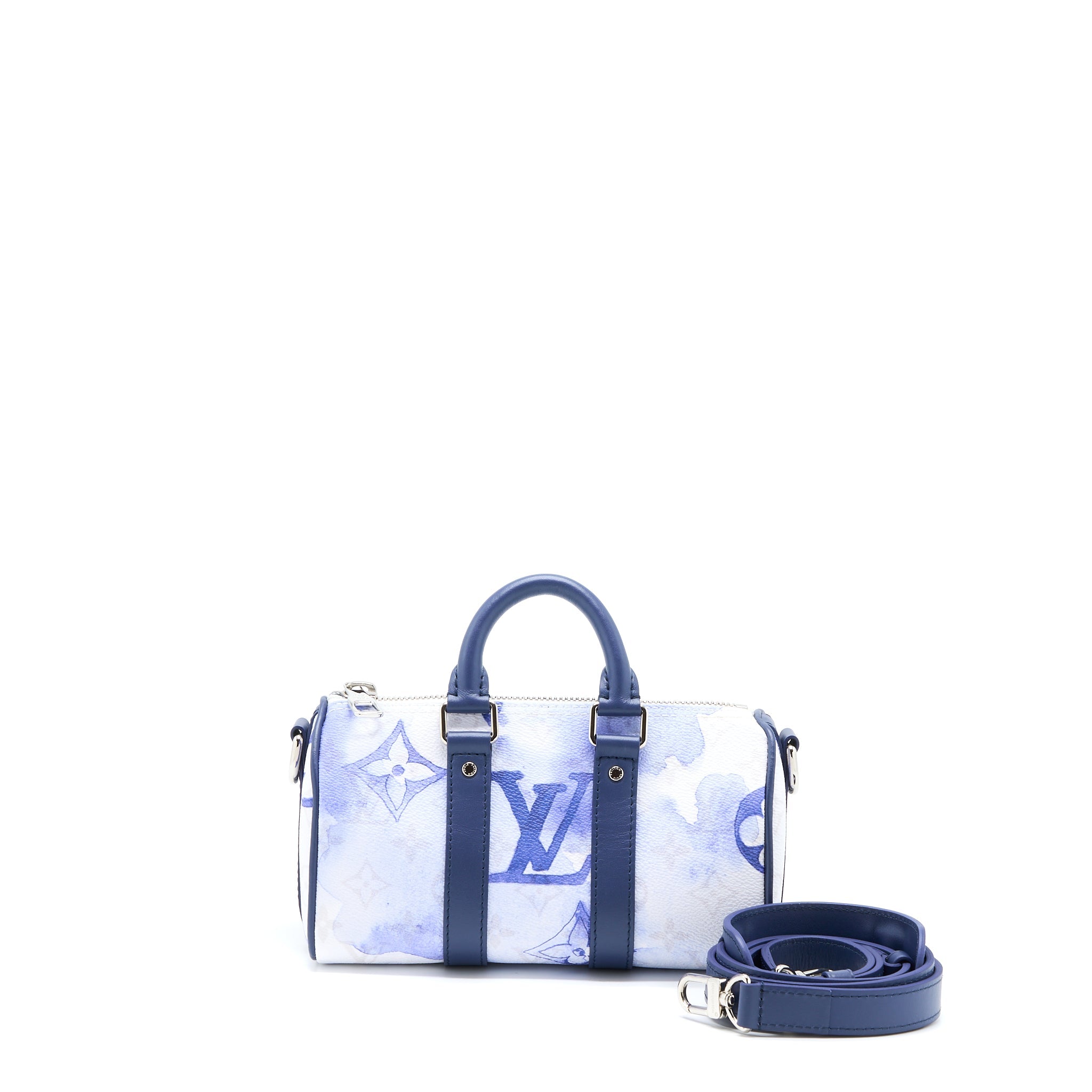 LOUIS VUITTON KEEPALL XS MONOGRAM WATERCOLOUR BLUE CANVAS SHW