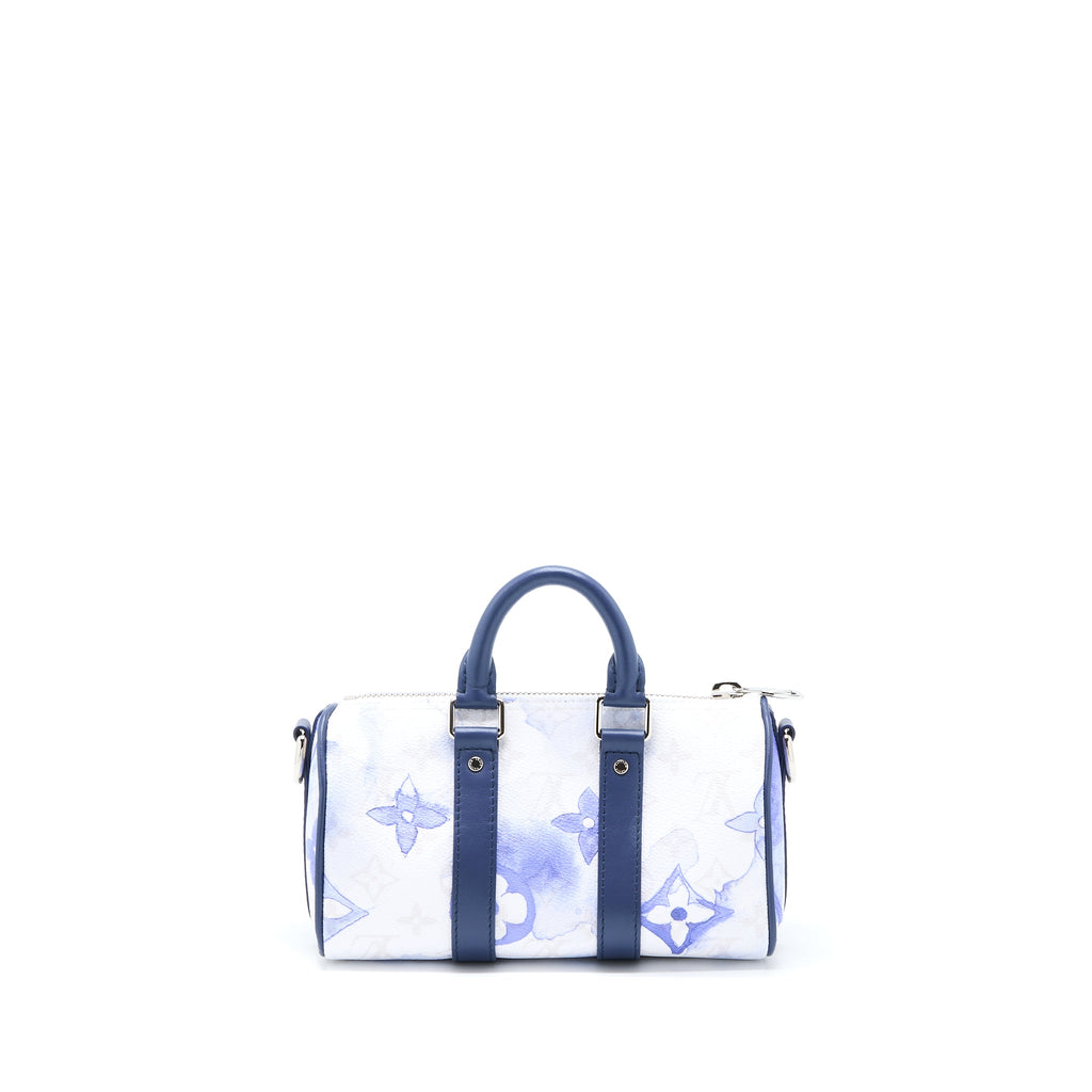 LOUIS VUITTON KEEPALL XS MONOGRAM WATERCOLOUR BLUE CANVAS SHW