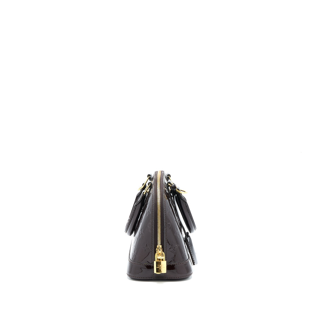 LOUIS VUITTON ALMA BB PATENT AMATANTE GHW