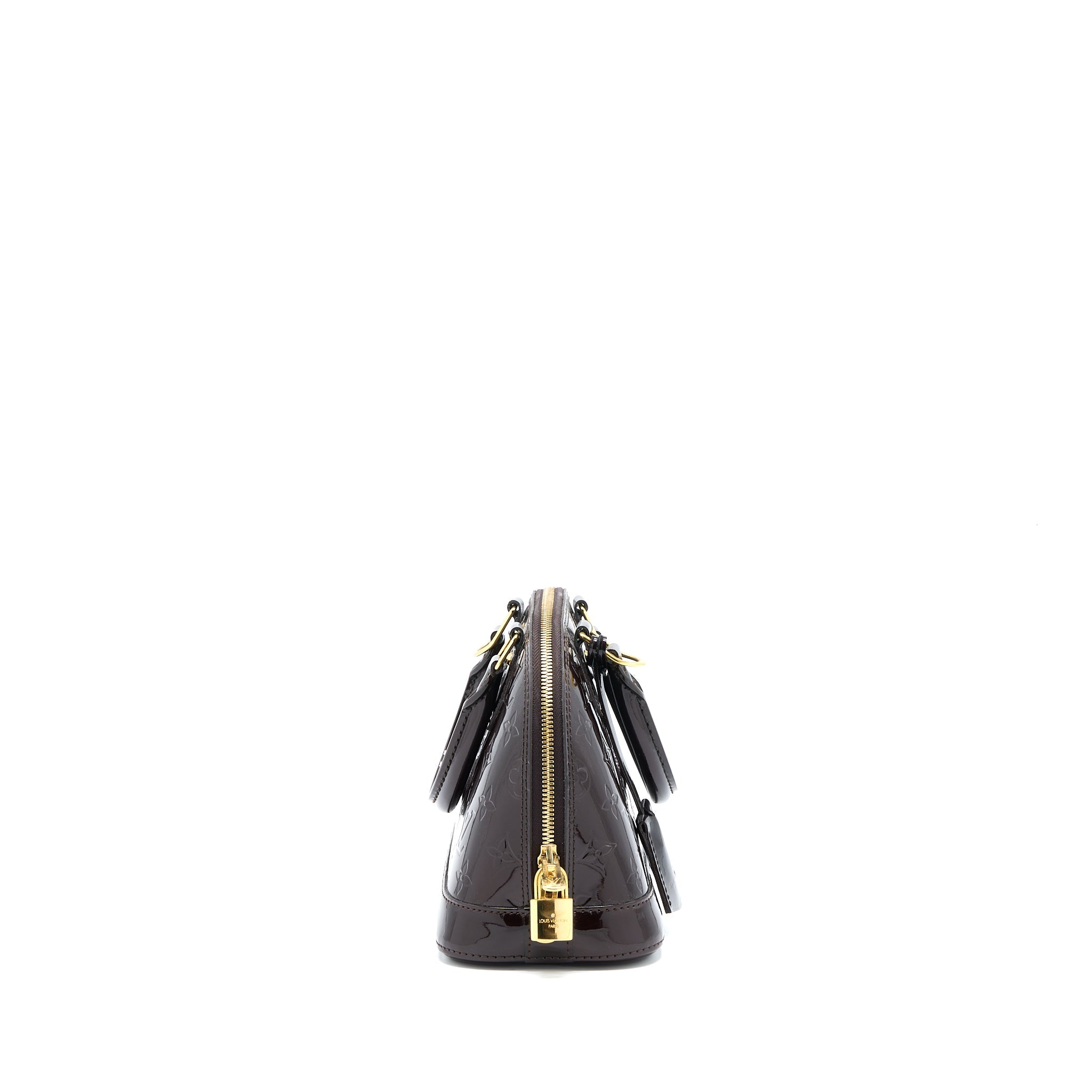 LOUIS VUITTON ALMA BB PATENT AMATANTE GHW