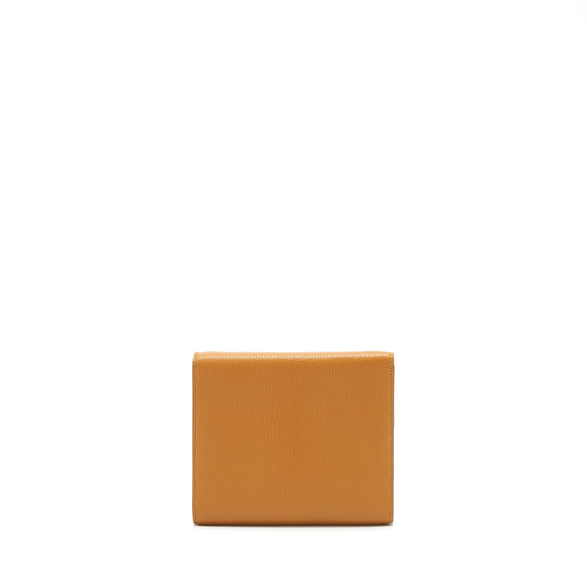 HERMES CLIC 16 WALLET GOATSKIN CARAMEL SHW