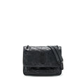 SAINT LAURENT/ YSL NIKI BABY BAG BLACK WITH BLACK HARDWARE