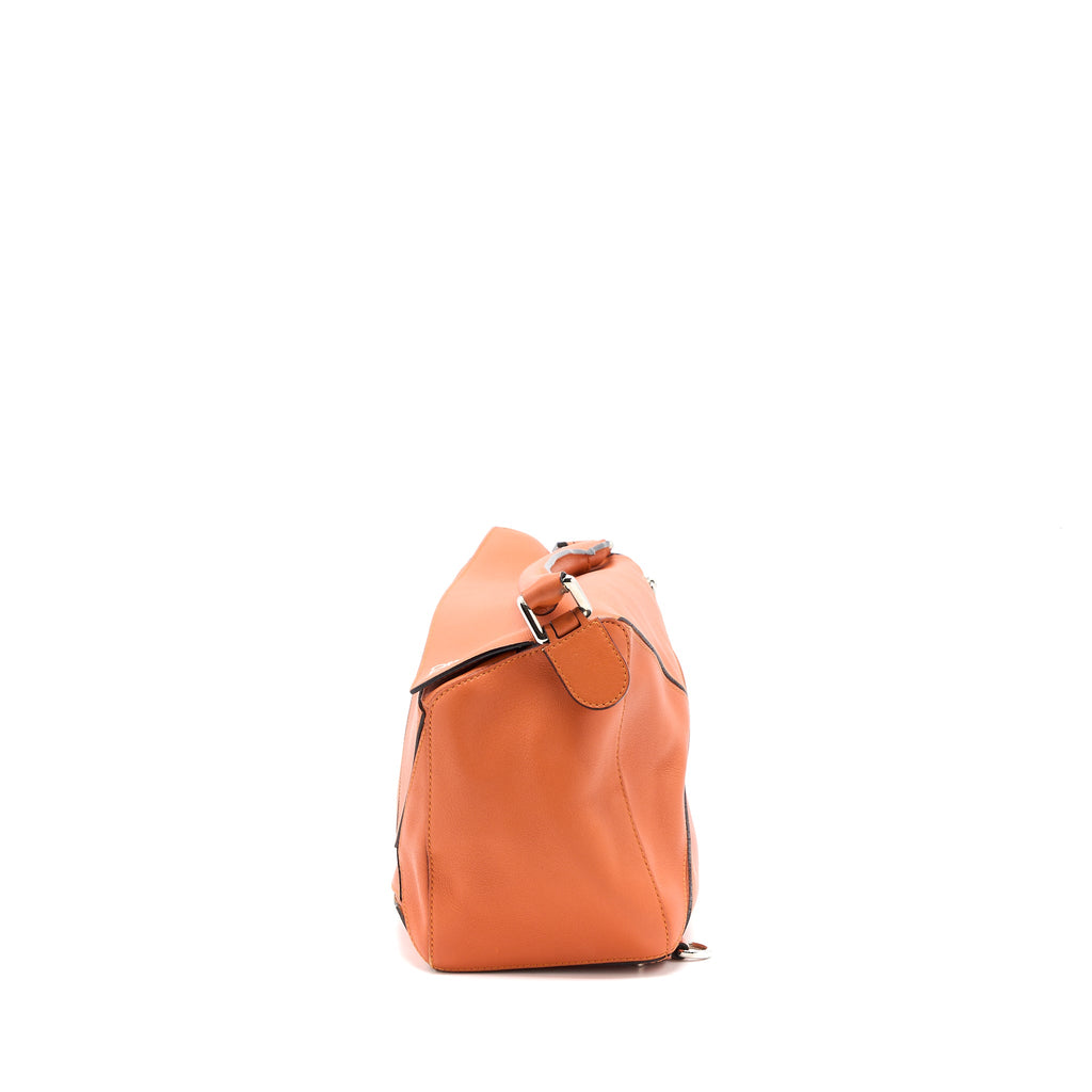 LOEWE MEDIUM PUZZLE BAG CALFSKIN ORANGE SHW