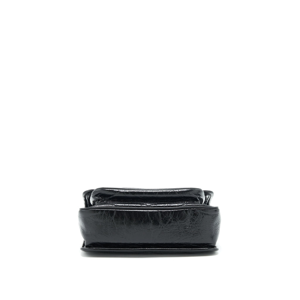 SAINT LAURENT/ YSL NIKI BABY BAG BLACK WITH BLACK HARDWARE