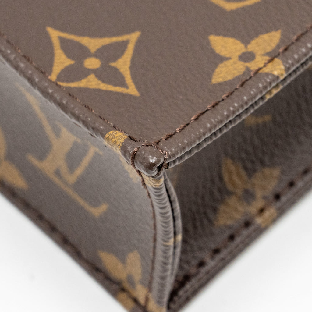 LOUIS VUITTON PETIT SAC PLAT MONOGRAM CANVAS GHW