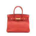 HERMES BIRKIN 30 TOGO D5 GERANIUM GHW