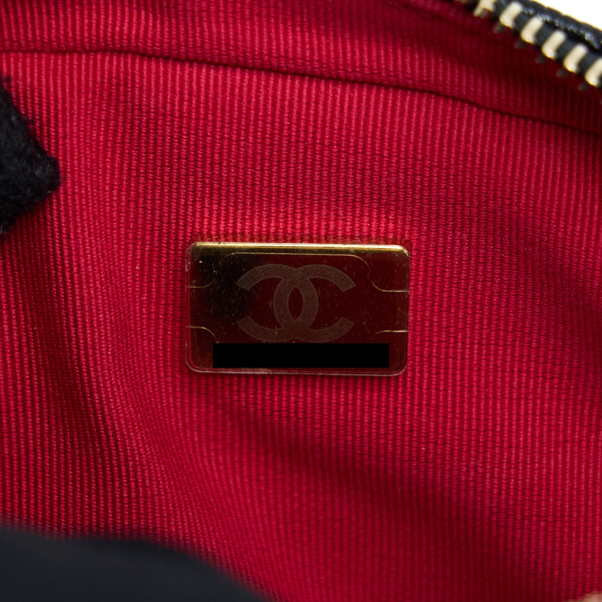 CHANEL 22P CAMERA CROSSBODY BAG CAVIAR BLACK GHW(MICROCHIP)