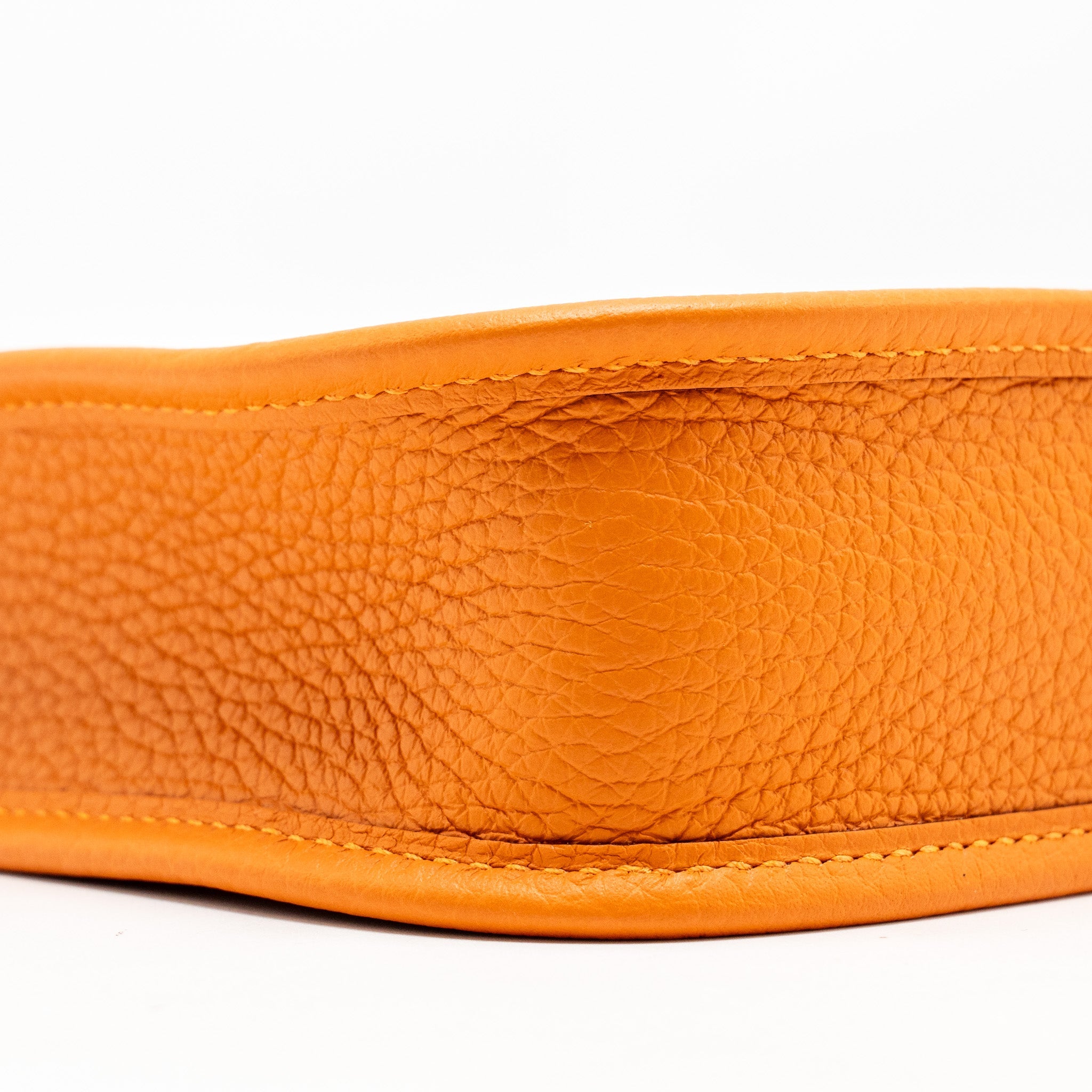 HERMES MINI EVELYNE CLEMENCE ORANGE GHW