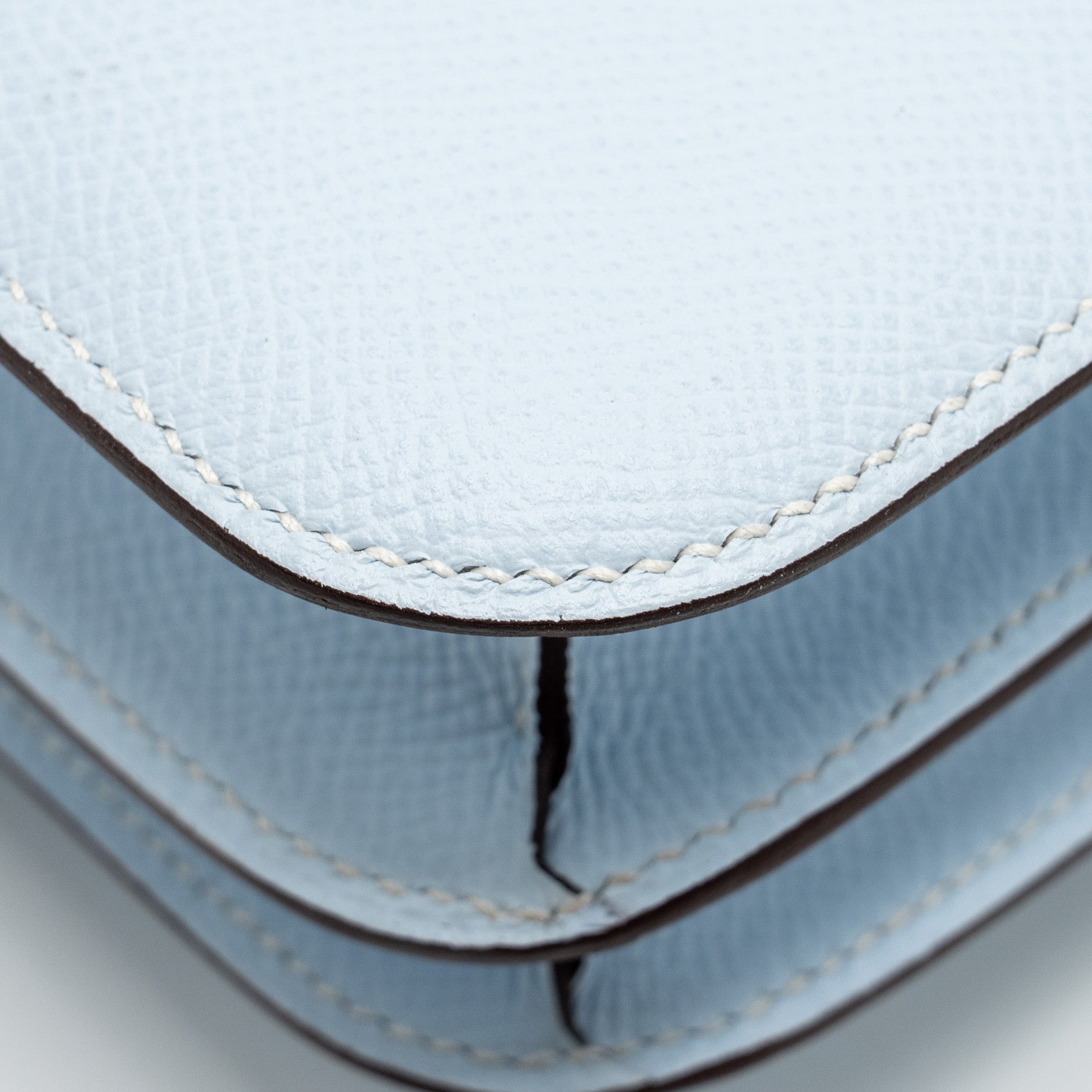 HERMES MINI CONSTANCE EPSOM BLUE BRUME SHW