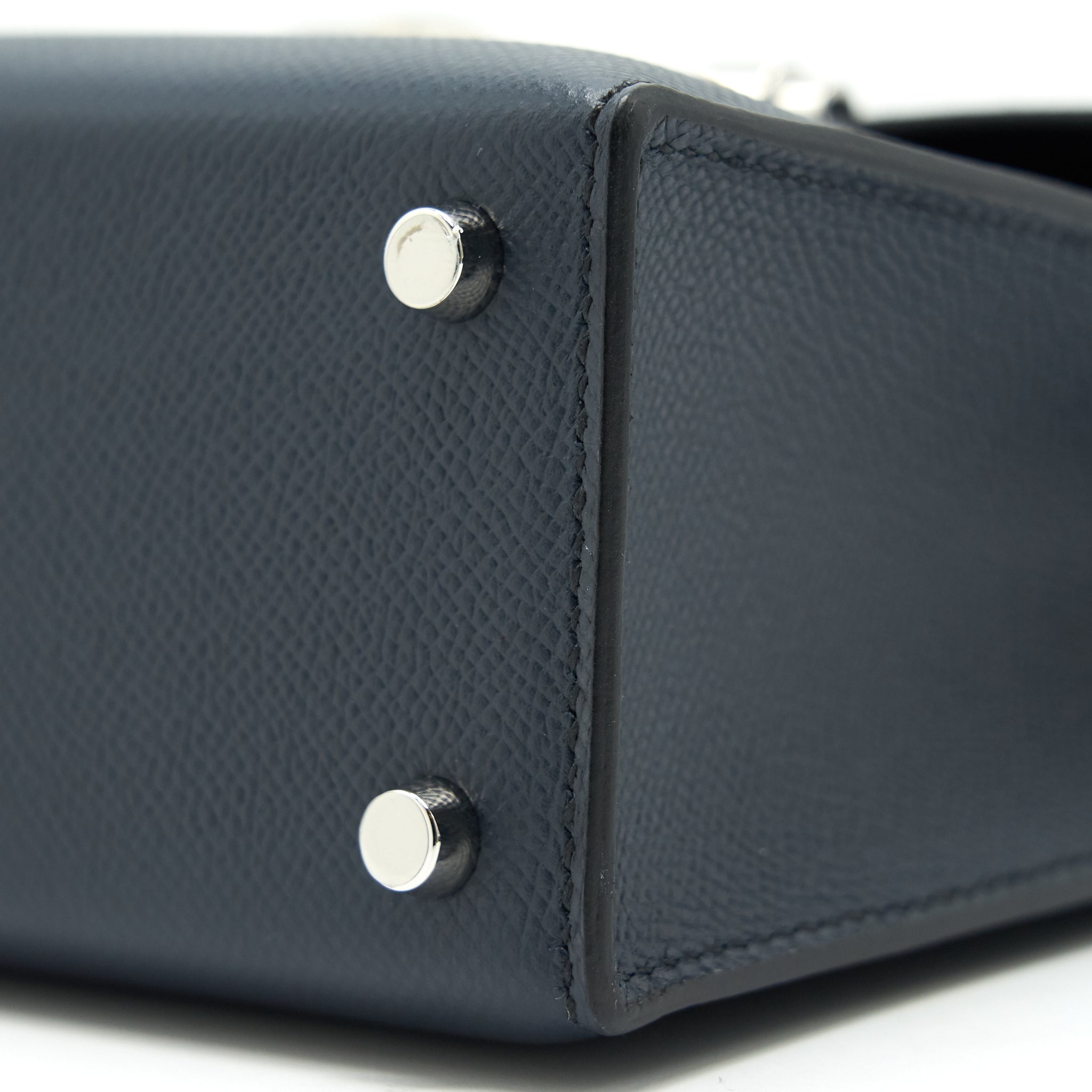 HERMES EPSOM VERROU 21 DARK BLUE