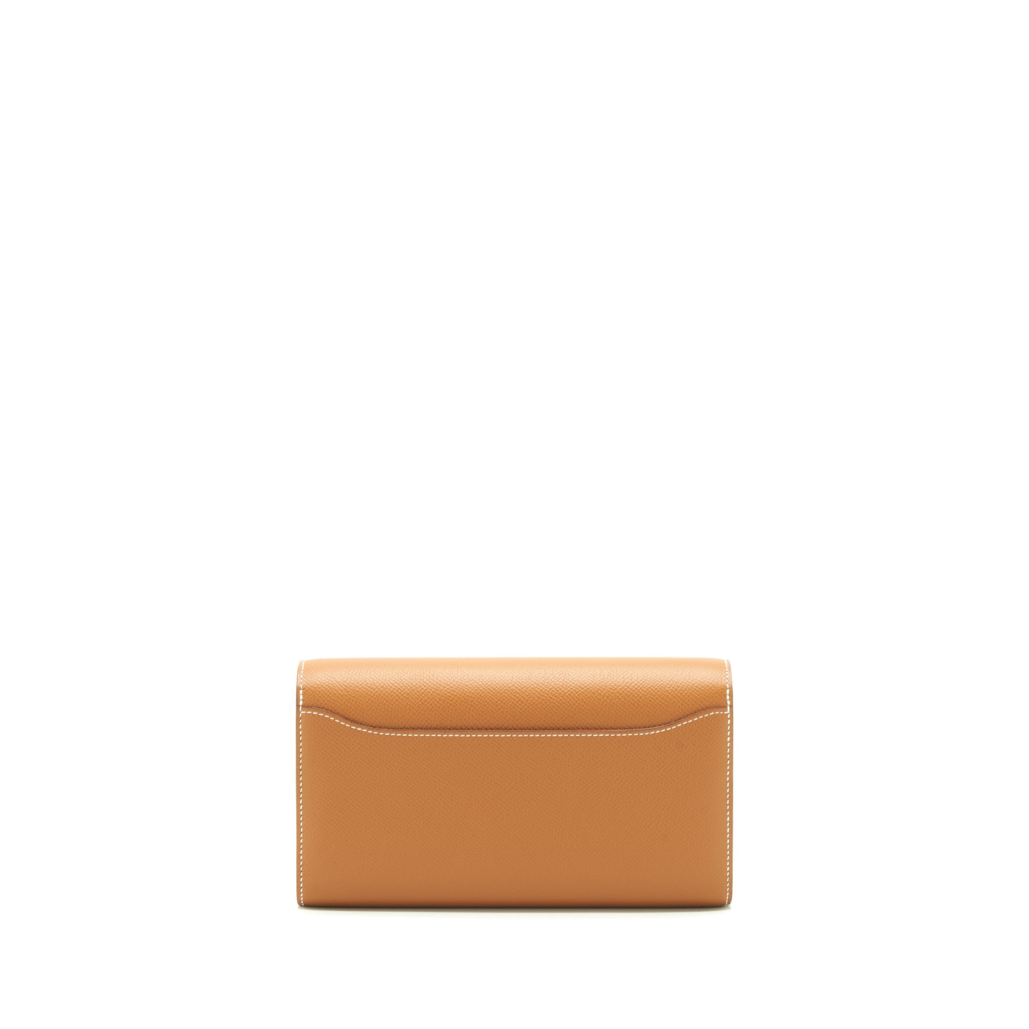 HERMES CONSTANCE LONG TO GO WALLET EPSOM GOLD GHW