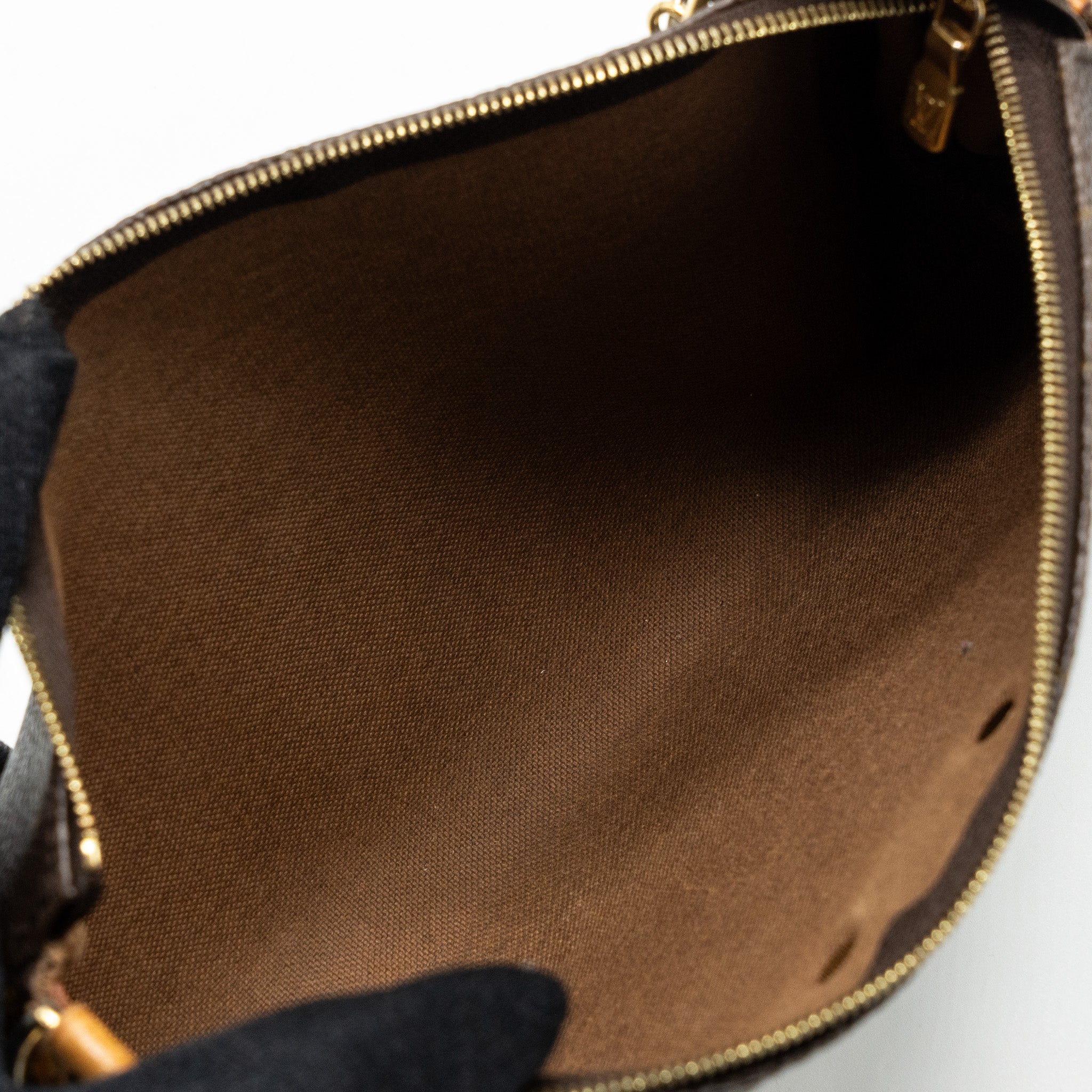 LOUIS VUITTON EVA POCHETTE MONOGRAM CANVAS GHW