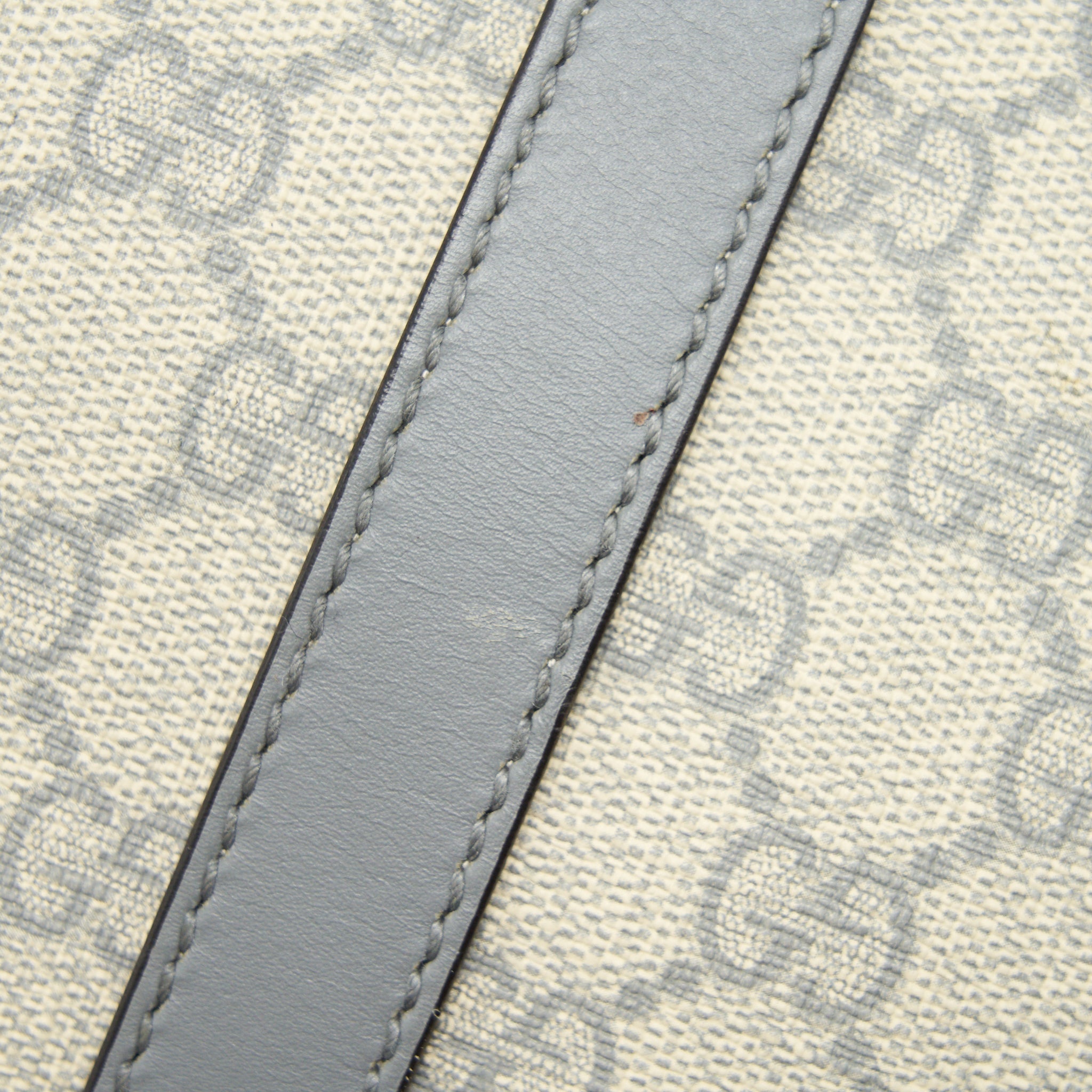 GUCCI MEN'S MONOGRAM CANVAS BRIEFCASE BEIGE