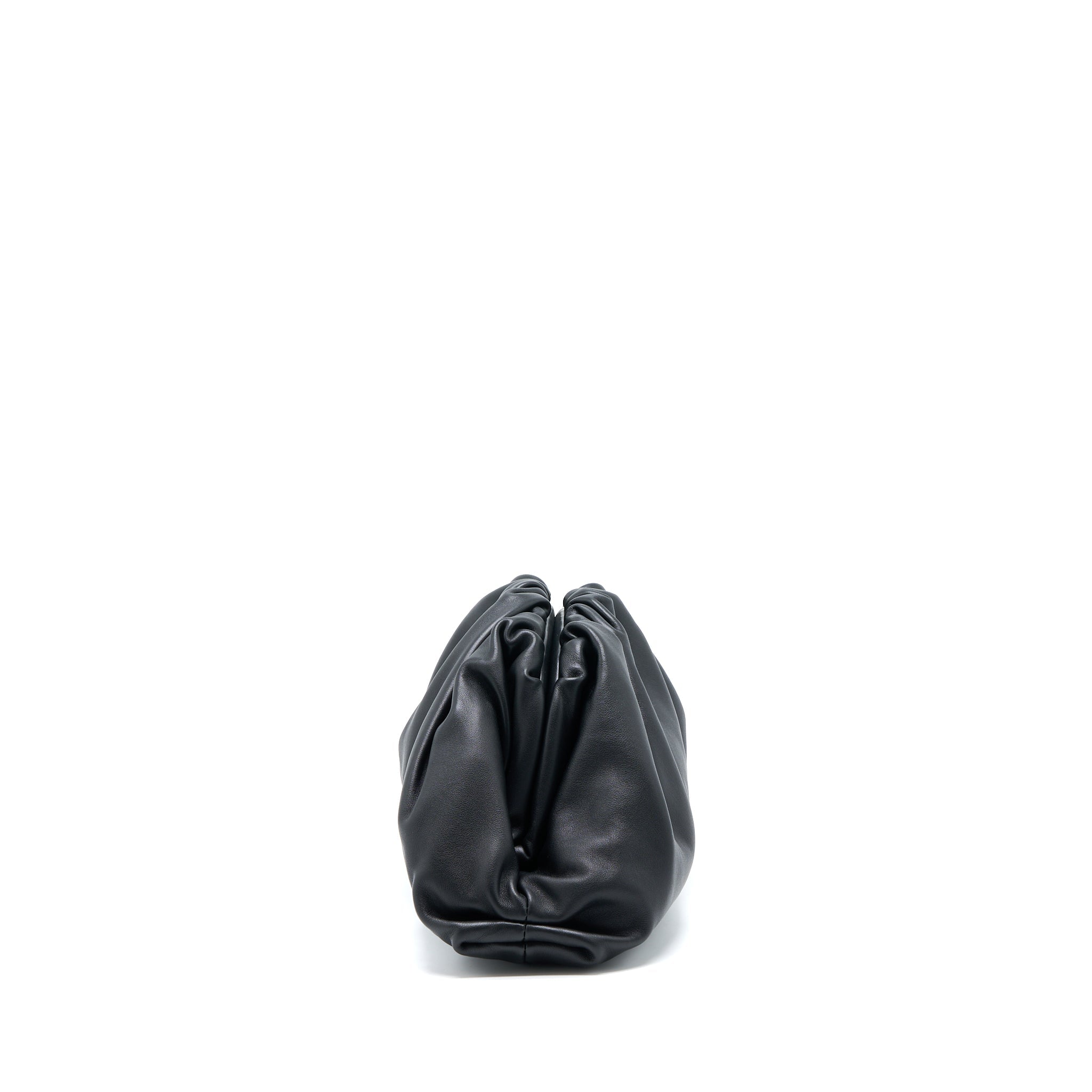 BOTTEGA VENETA TEEN POUCH CALFSKIN BLACK
