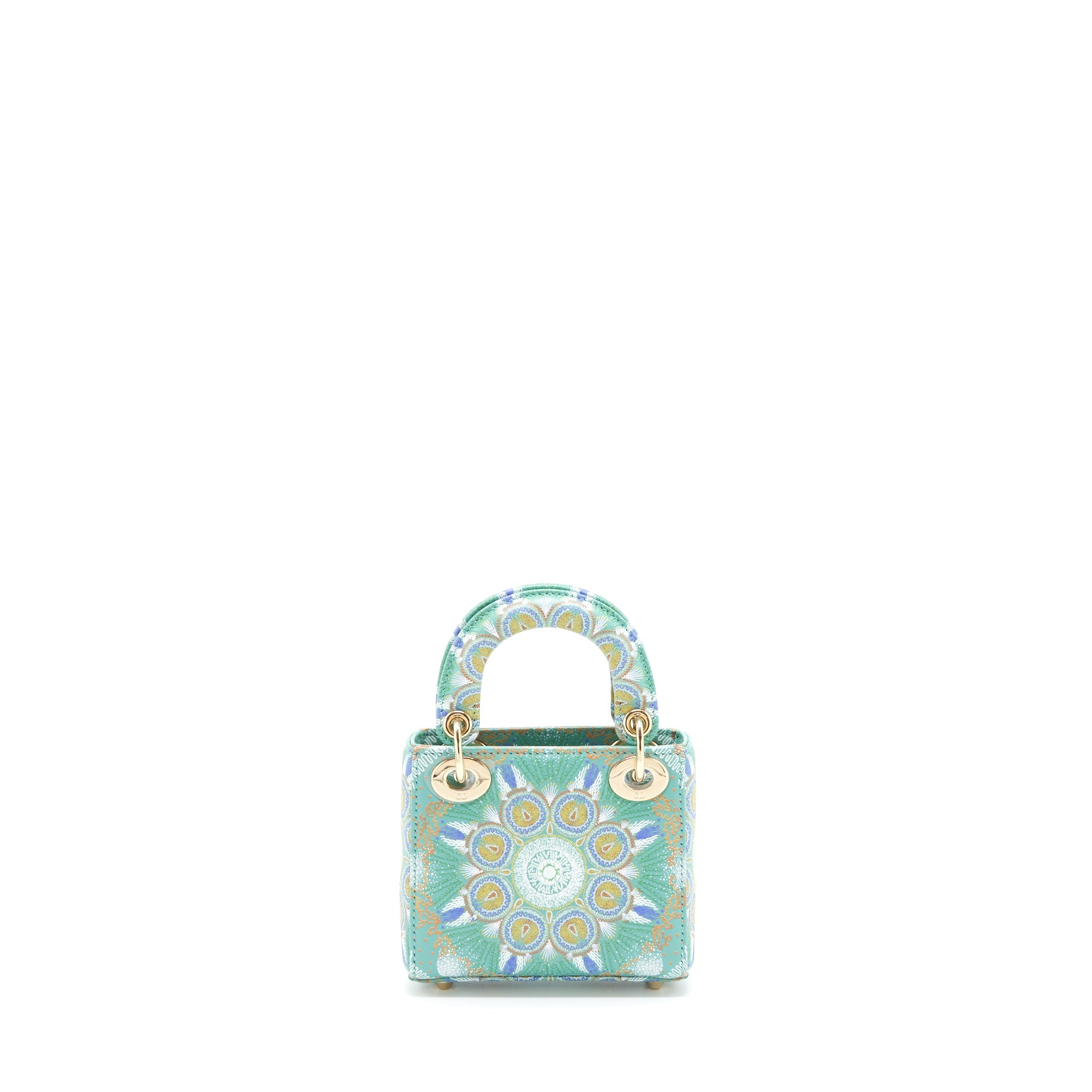 DIOR MICRO (SUPER MINI) LADY DIOR LIMITED GREEN LGHW