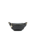 CHANEL SEASONAL WAIST BAG CALFSKIN BLACK/GOLD GHW