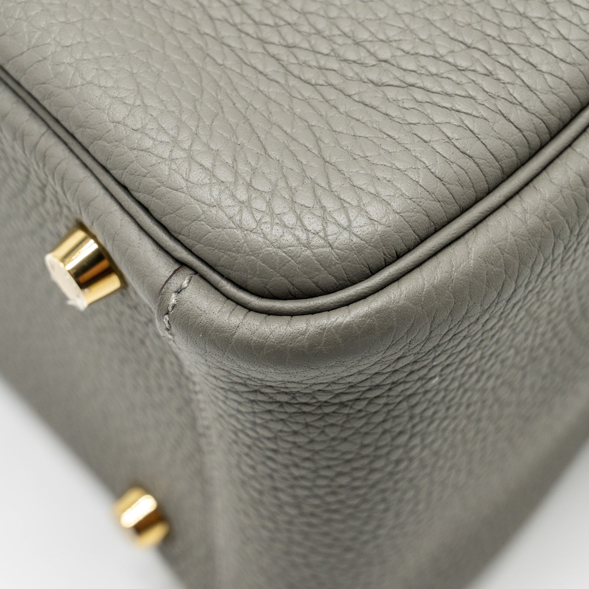 HERMES LINDY 26 CLEMENCE 0L GRIS MEYER GHW
