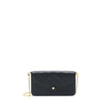 LOUIS VUITTON FELICIE POCHETTE MONOGRAM EMPREINTE BLACK GHW