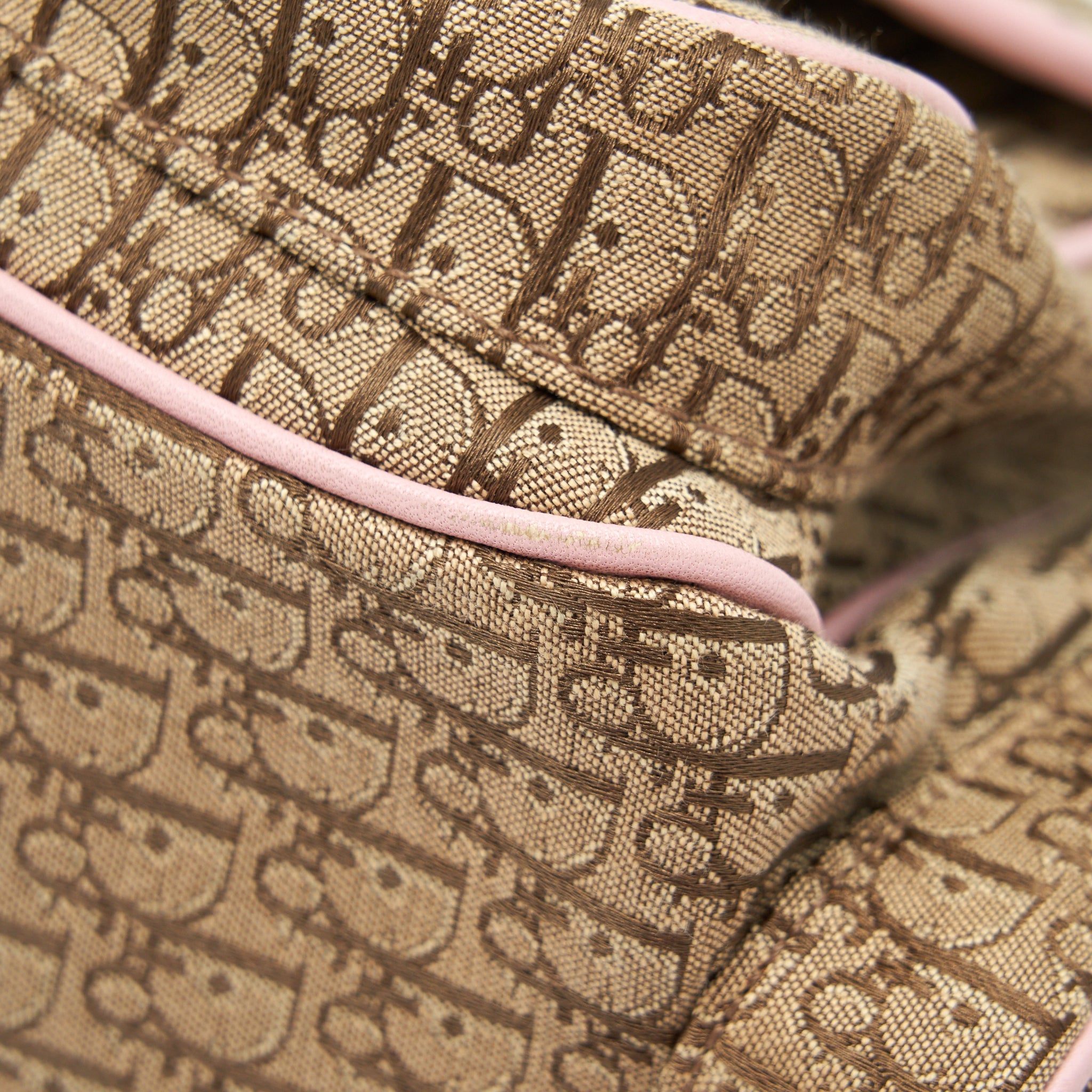 DIOR TROTTER STREET CHIC POCKET DIORISSIMO HOBO BAG CANVAS SHW