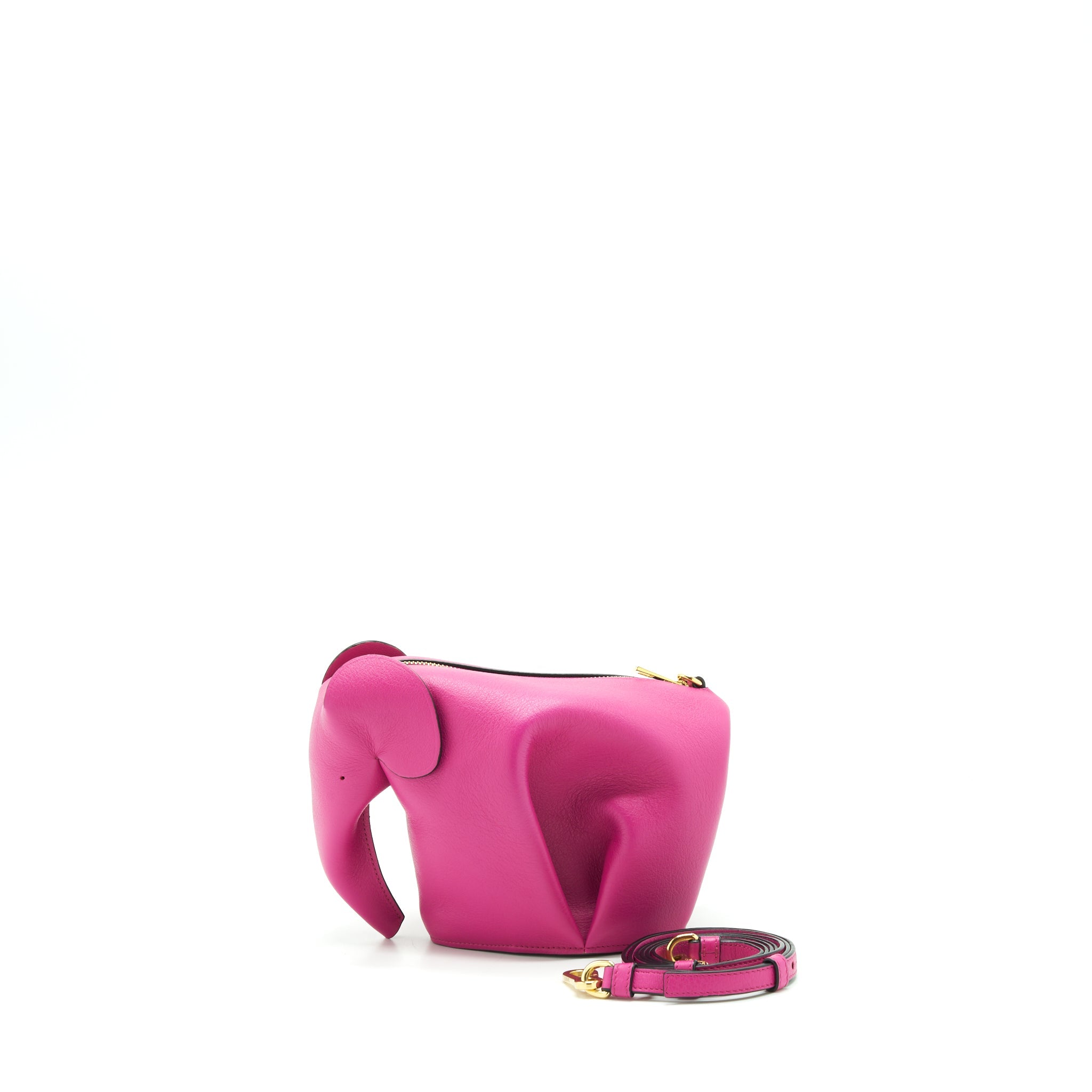 LOEWE ELEPHANT MINI CROSSBODY BAG PINK