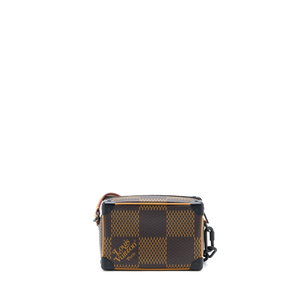 LOUIS VUITTON X NIGO MINI SOFT TRUNK DAMIER EBENE MATTE BLACK HARDWARE