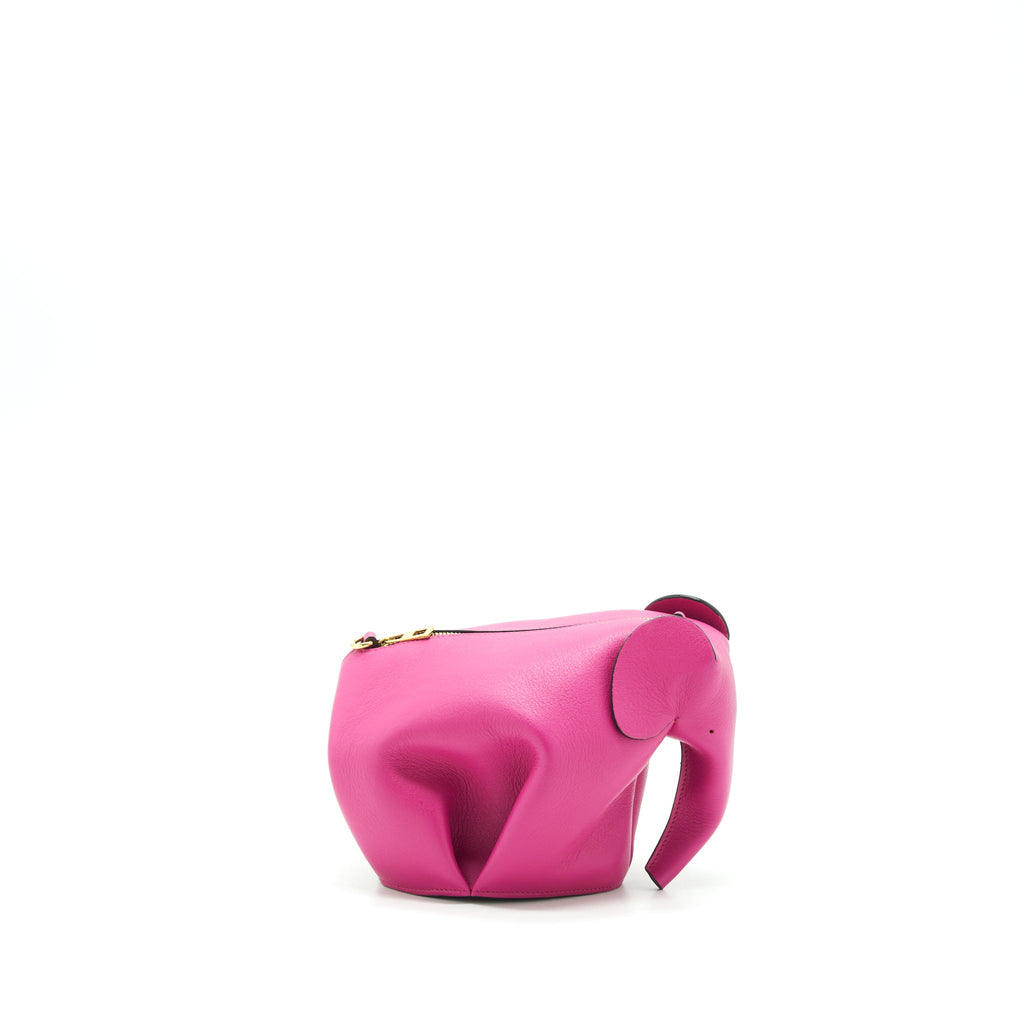 LOEWE ELEPHANT MINI CROSSBODY BAG PINK