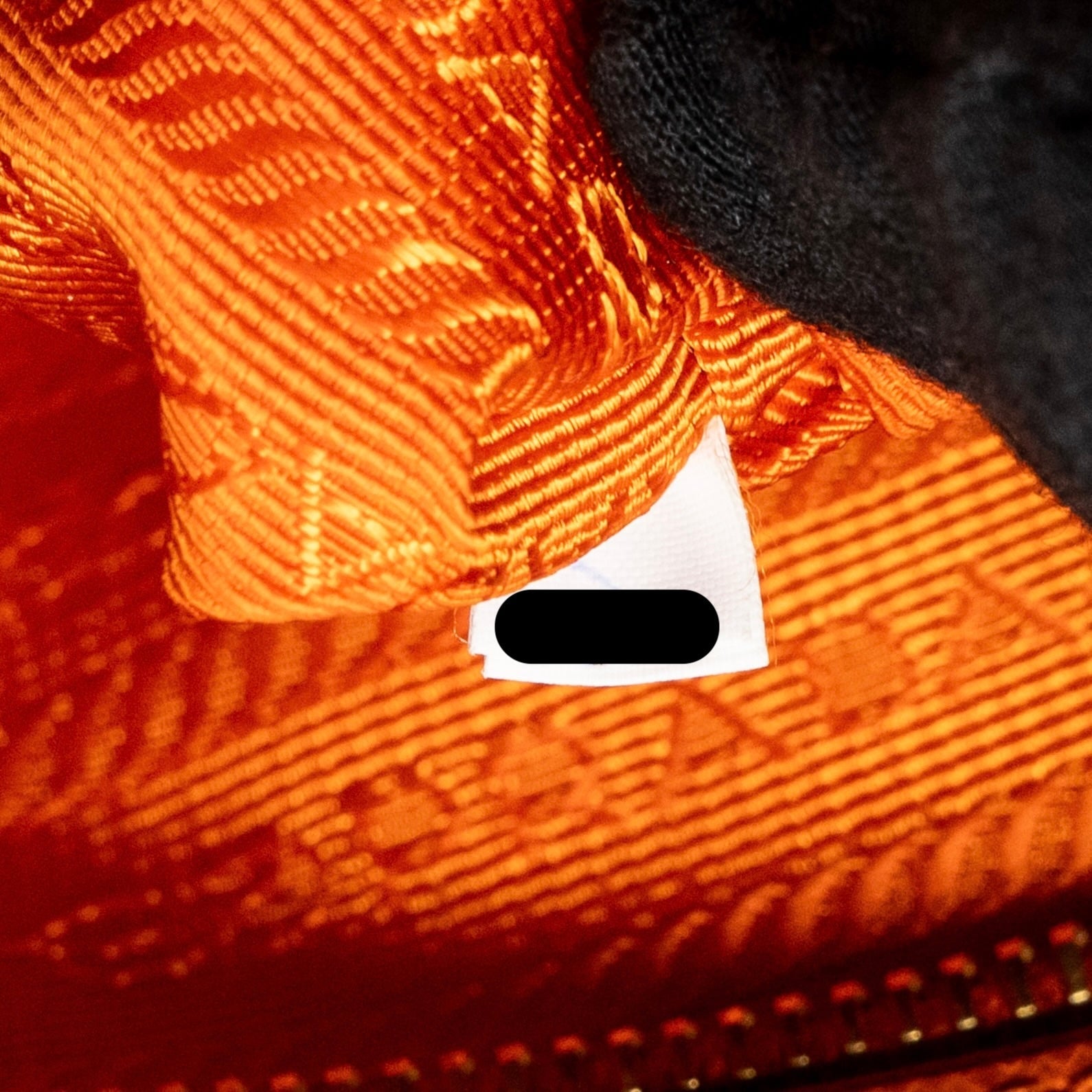 PRADA LARGE SAFFIANO TOTE BAG LEATHER ORANGE GHW
