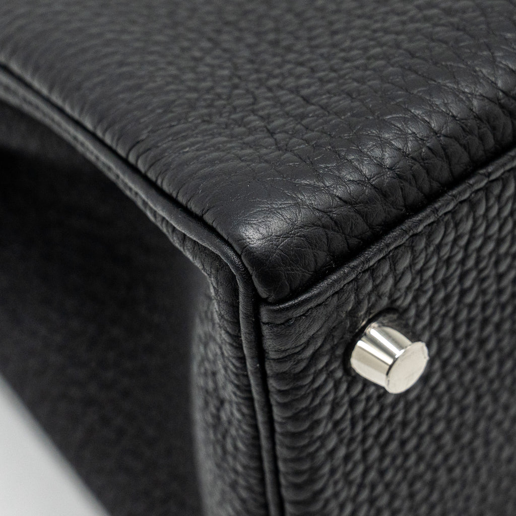 HERMES KELLY 28 TOGO BLACK SHW