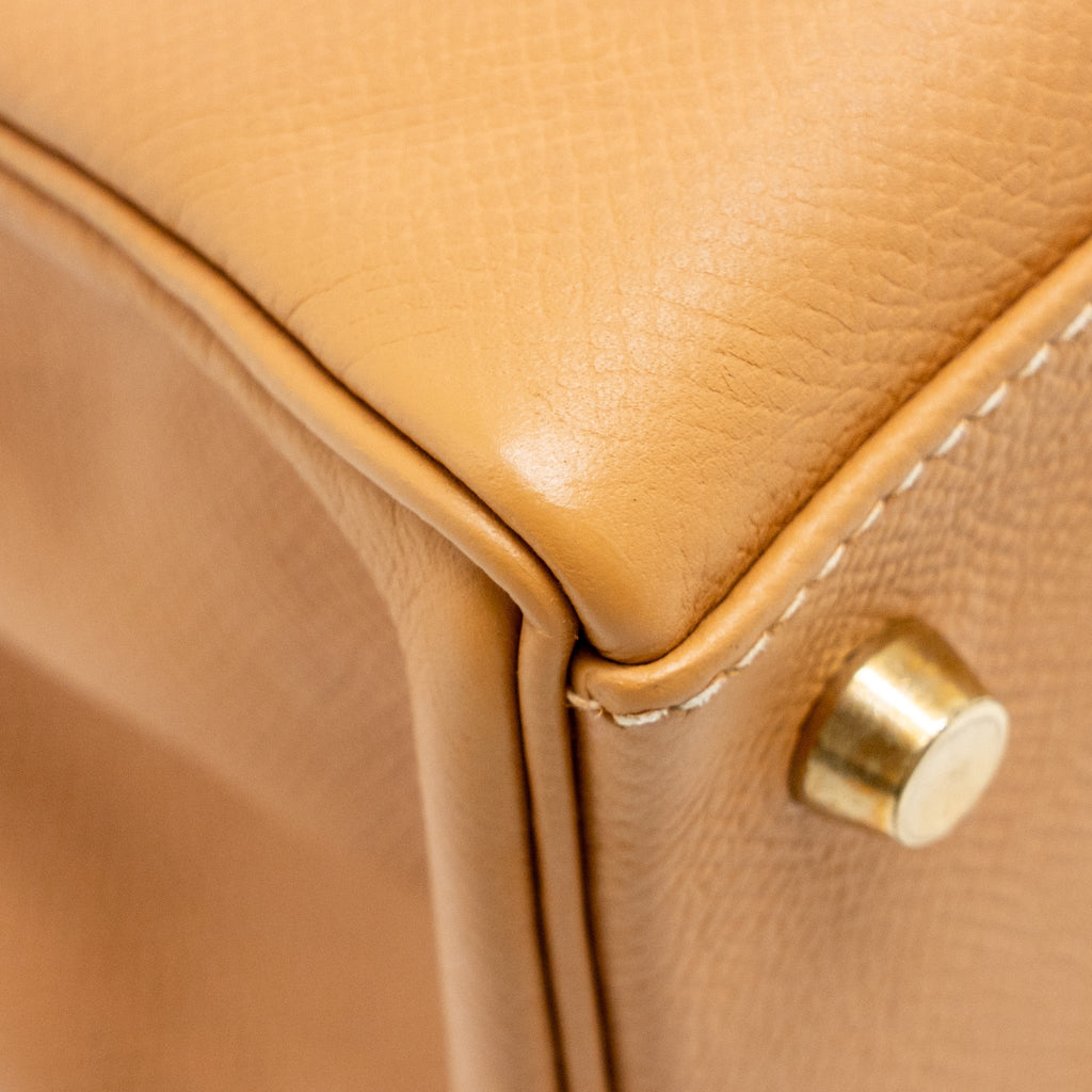 HERMES KELLY 32 EPSOM NATUREL SABLE GHW