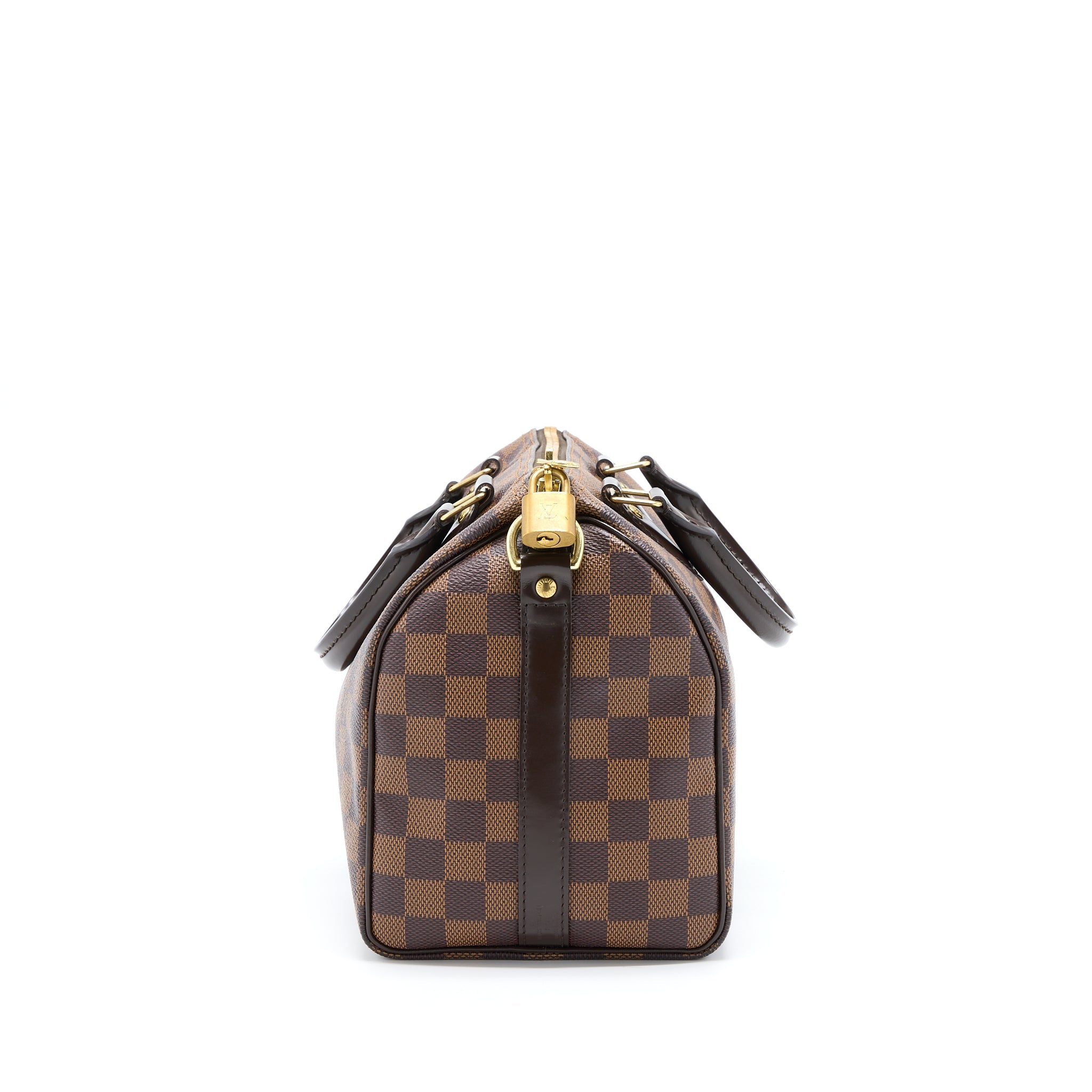 LOUIS VUITTON SPEEDY 25 DAMIER EBENE GHW