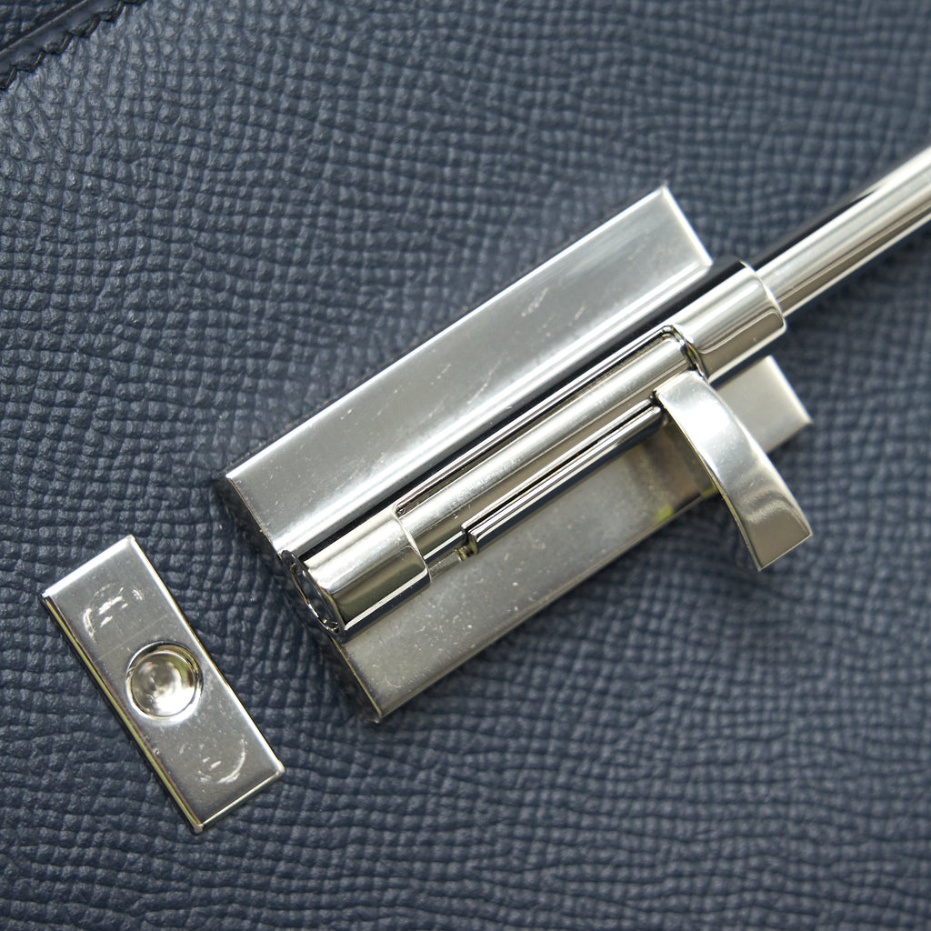 HERMES EPSOM VERROU 21 DARK BLUE