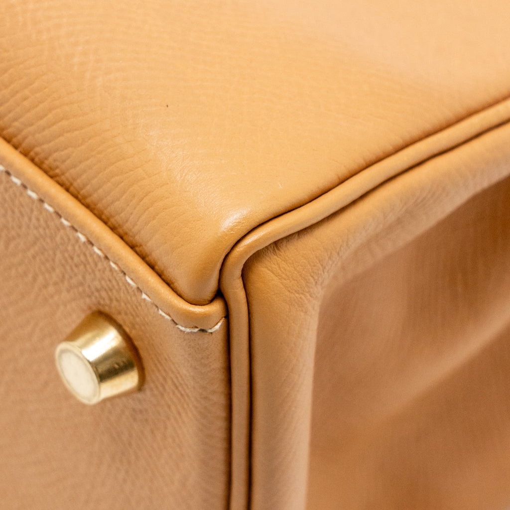 HERMES KELLY 32 EPSOM NATUREL SABLE GHW