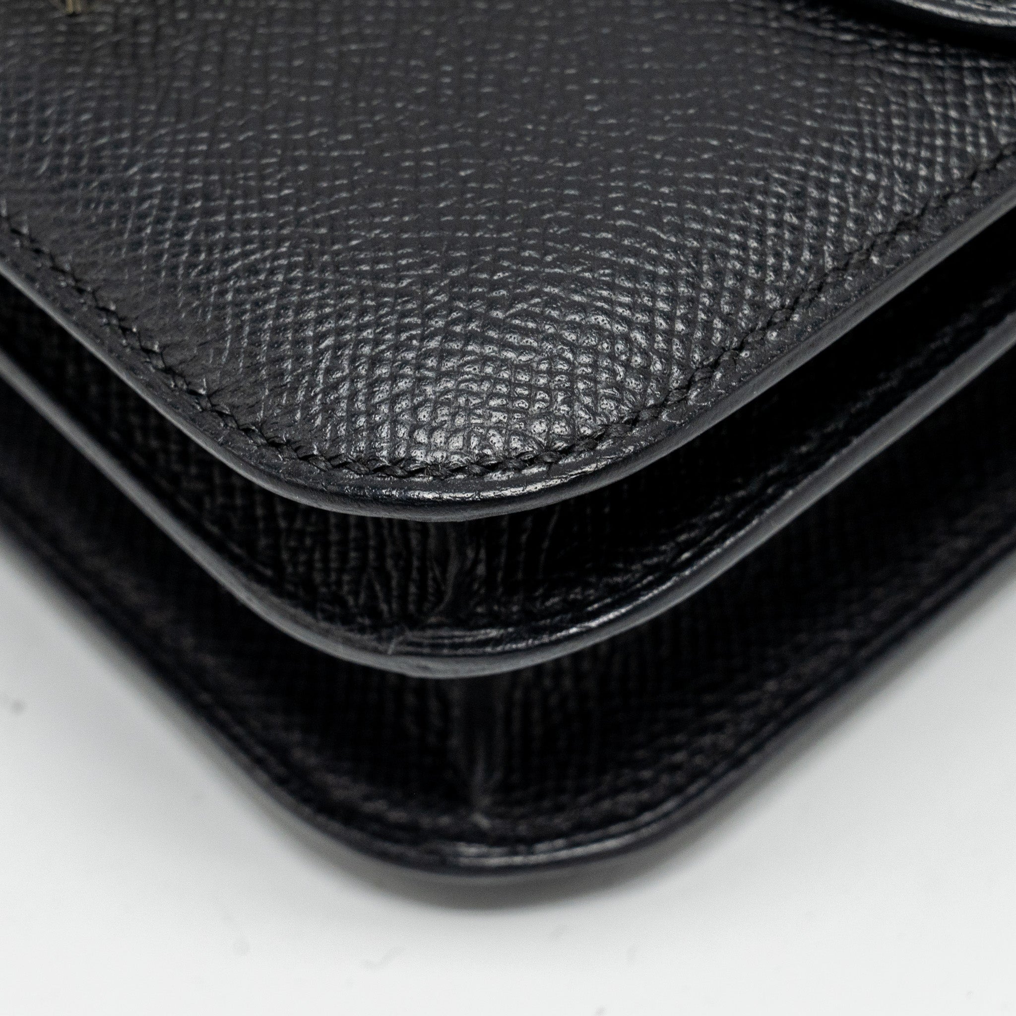 HERMES MINI CONSTANCE EPSOM BLACK SHW