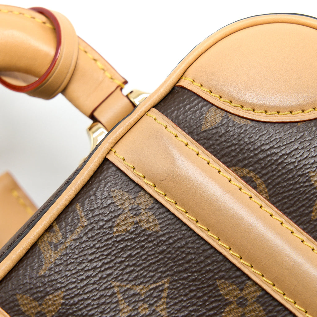LOUIS VUITTON MINI LUGGAGE MONOGRAM CANVAS GHW