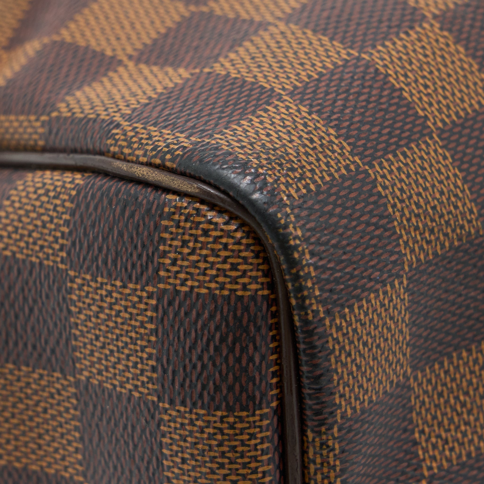 LOUIS VUITTON SPEEDY BANDOULIERE 25 DAMIER EBENE CANVAS GHW