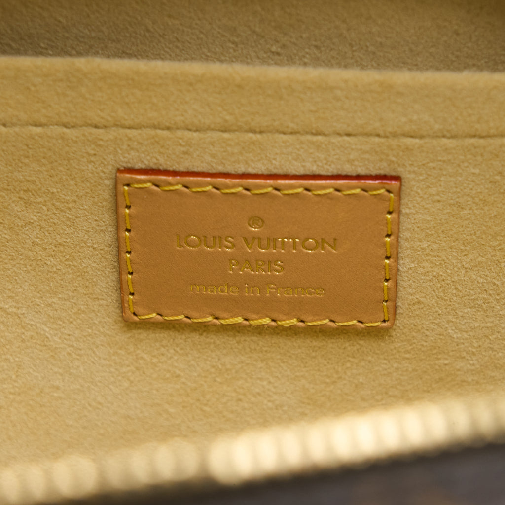 LOUIS VUITTON MINI LUGGAGE MONOGRAM CANVAS GHW